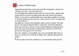 L'ENFANT A L'HABIT ROUGE (4)